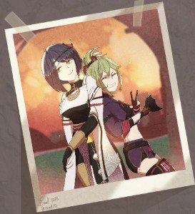 ShinoSara (Shinobu × Sara)