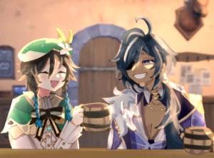 VenKae (Venti × Kaeya)