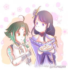 XiaoEi (Xiao × Raiden Ei)