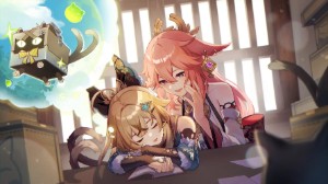 YaeKira (Yae Miko × Kirara)