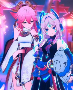 Yaelali (Yae Miko × Citlali)