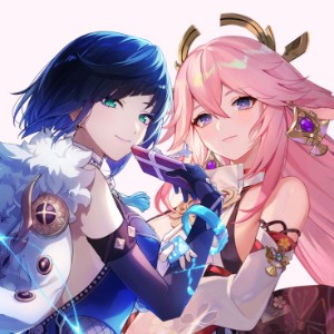 Yaelan (Yae Miko × Yelan)