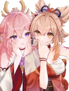 Yaemiya (Yae Miko × Yoimiya)
