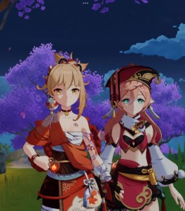 Yoifei (Yoimiya × Yanfei)