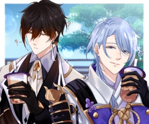 Zhongyato (Zhongli × Ayato)