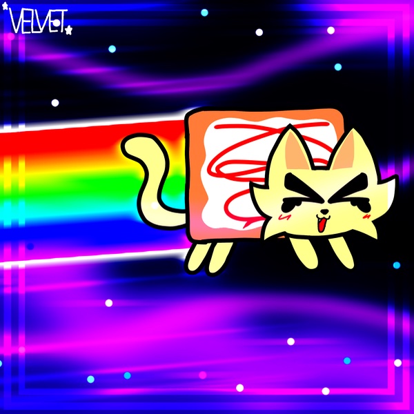 Orange Cream Nyan Cat
