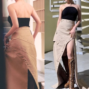 Black + Brown Dress