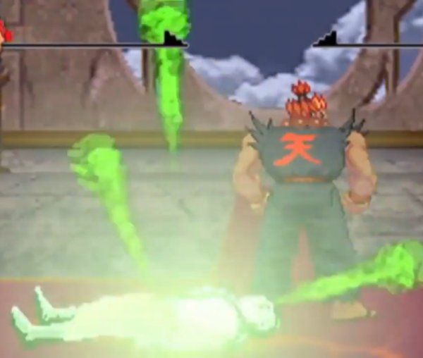 Shang Tsung's death