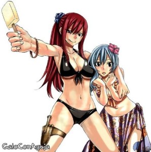 Erza and Juvia