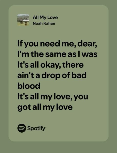 All My Love