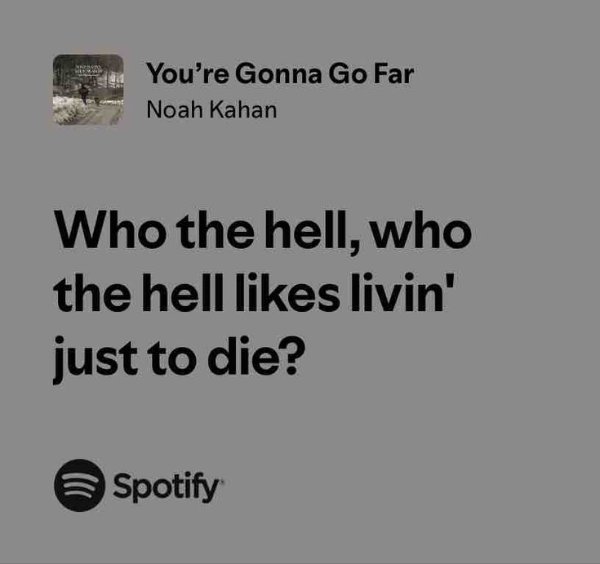 You're Gonna Go Far