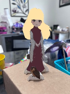 Cho (diy Luna Lovegood)