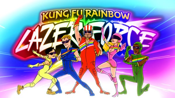 Kung Fu Rainbow Lazer force