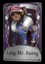 Lazy Mr. Bunny