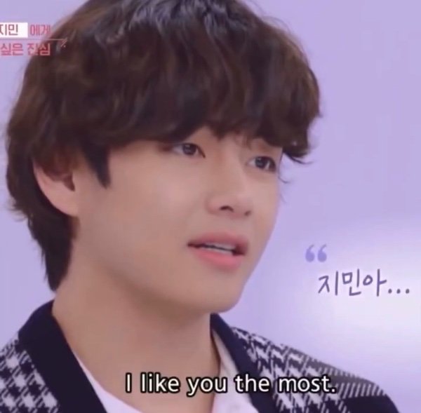 I like you the most