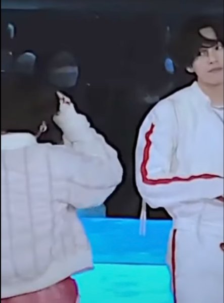 Taehyung seeing Jimin in mesh top