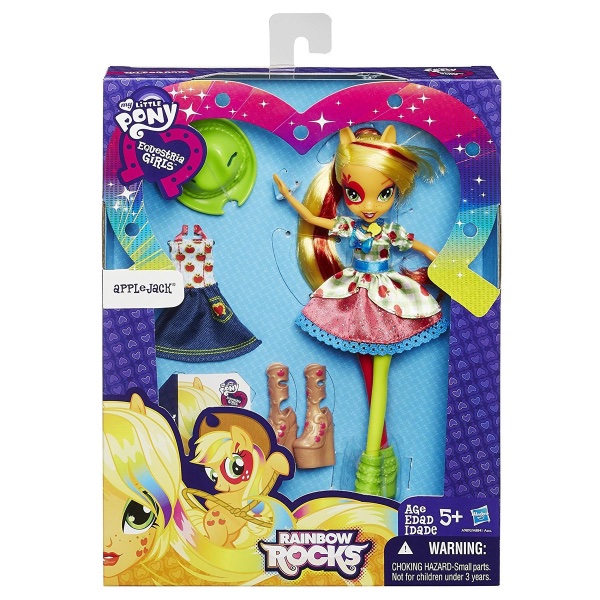 Rainbow Rocks Applejack doll