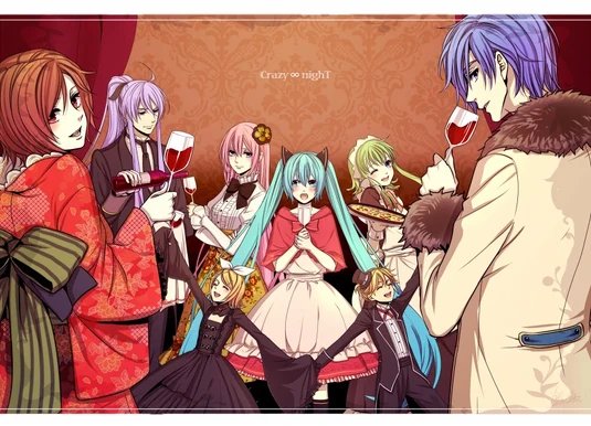 Big 8 (MEIKO x KAITO x Miku x Rin x Len x Gakupo x Gumi x Luka)