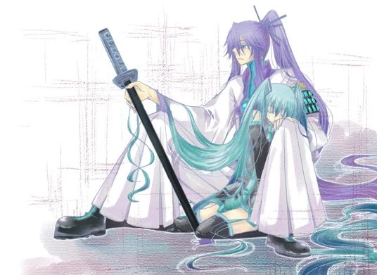 GakuMiku (Kamui Gakupo x Hatsune Miku)