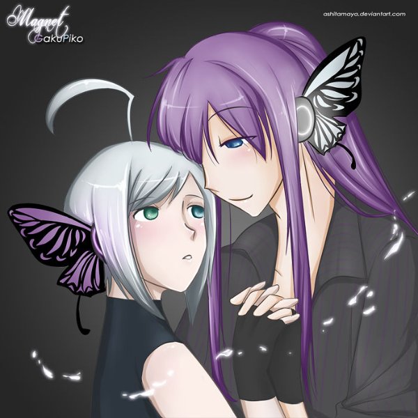 GakuPiko (Kamui Gakupo x Utatane Piko)