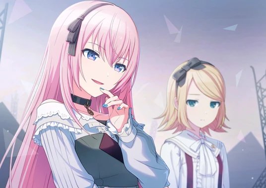 LukaRin (Megurine Luka x Kagamine Rin)