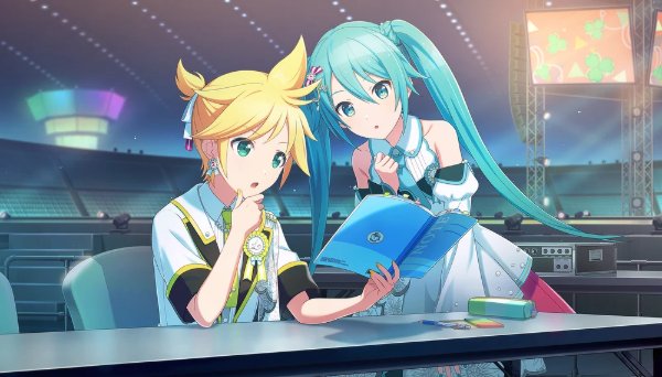 MikuLen (Hatsune Miku x Kagamine Len)