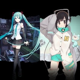 MikuNemu (Hatsune Miku x Yumemi Nemu)