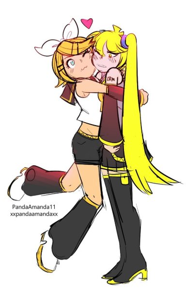 RiNeru (Kagamine Rin x Akita Neru)