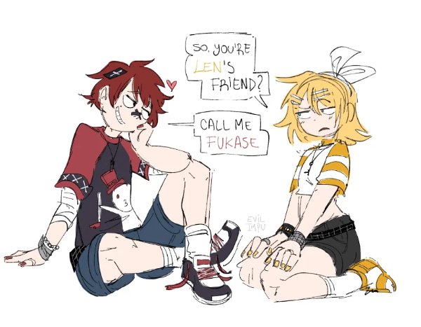 RinKase (Kagamine Rin x Fukase)