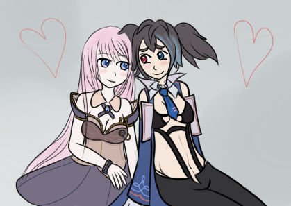 RukoLuka (Yukone Ruko x Megurine Luka)