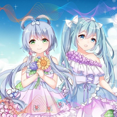 TianMiku (Luo Tianyi x Hatsune Miku)