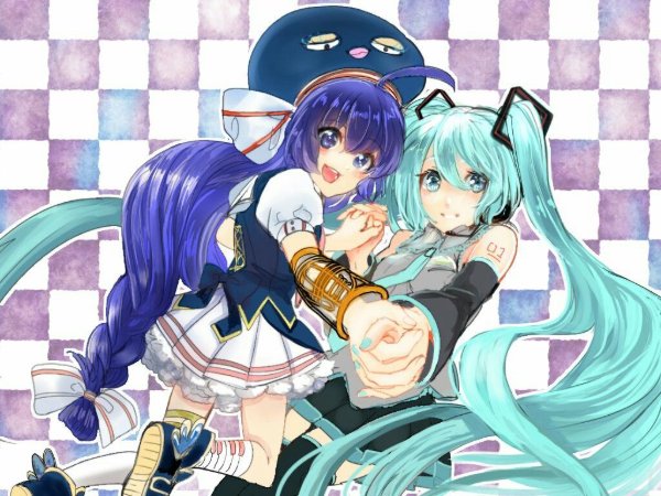 UnaMiku (Otomachi Una x Hatsune Miku)