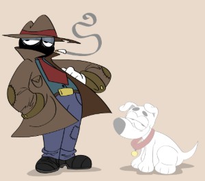 A detective & his dog