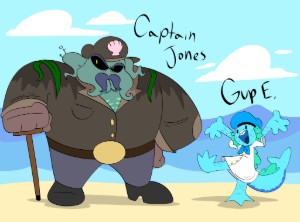 captain jones & cup e.
