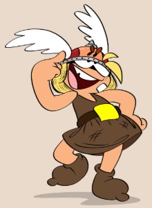lady and the magic helmet