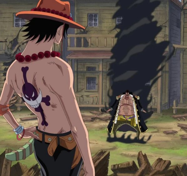 Ace VS Blackbeard Pirates