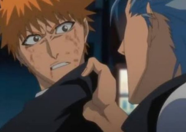 Ichigo VS Grimmjow (First Fight)