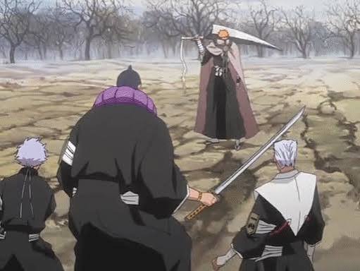 Ichigo VS Isane, Chojiro, & Omaeda
