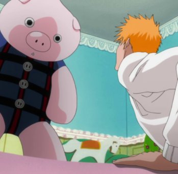 Ichigo VS Mr. Pork