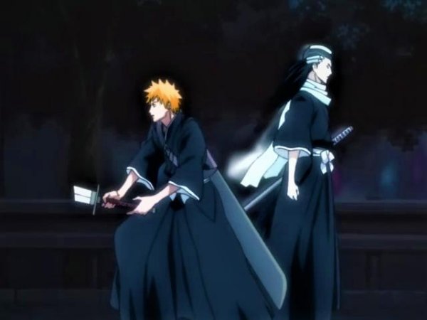 Ichigo VS Renji & Byakuya