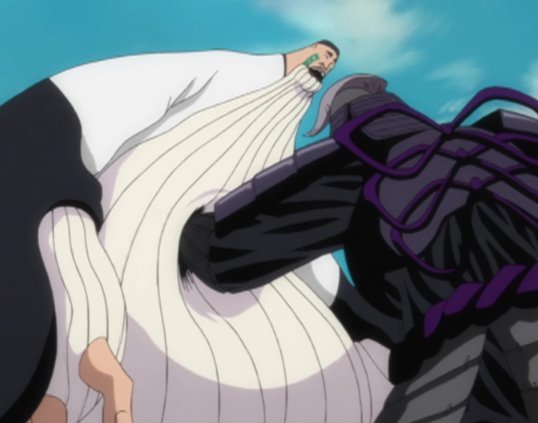 Ikkaku & Komamura VS Poww