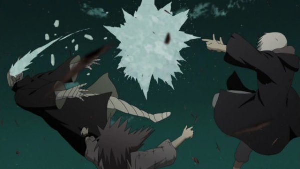 Karin, Suigetsu, Jugo, & Orochimaru VS White Zetsu