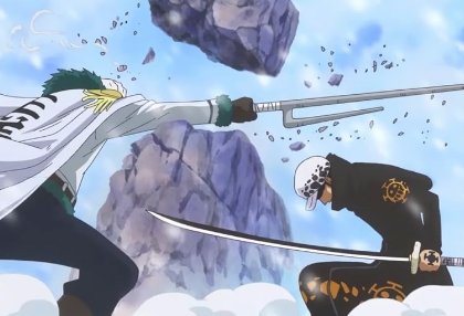 Law VS Smoker, Tashigi, & G-5