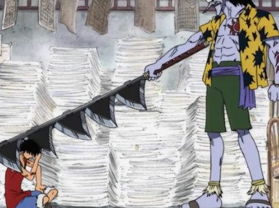 Luffy VS Arlong