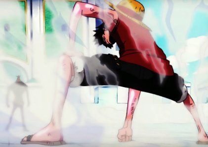 Luffy VS Blueno
