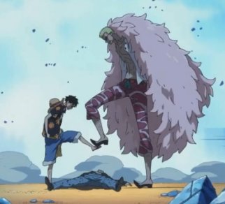 Luffy VS Doflamingo