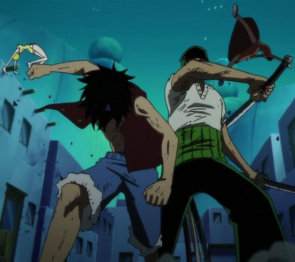 Luffy VS Zoro