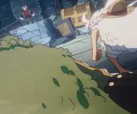 Luffy & Zoro VS Gaban