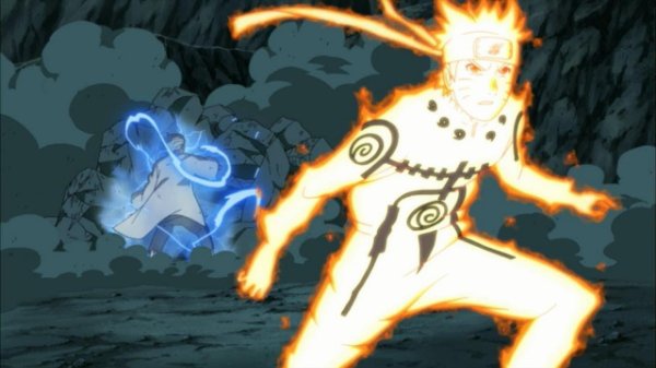 Naruto & Bee VS Ay