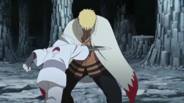 Naruto, Sasuke, Sakura, & Sarada VS Shin